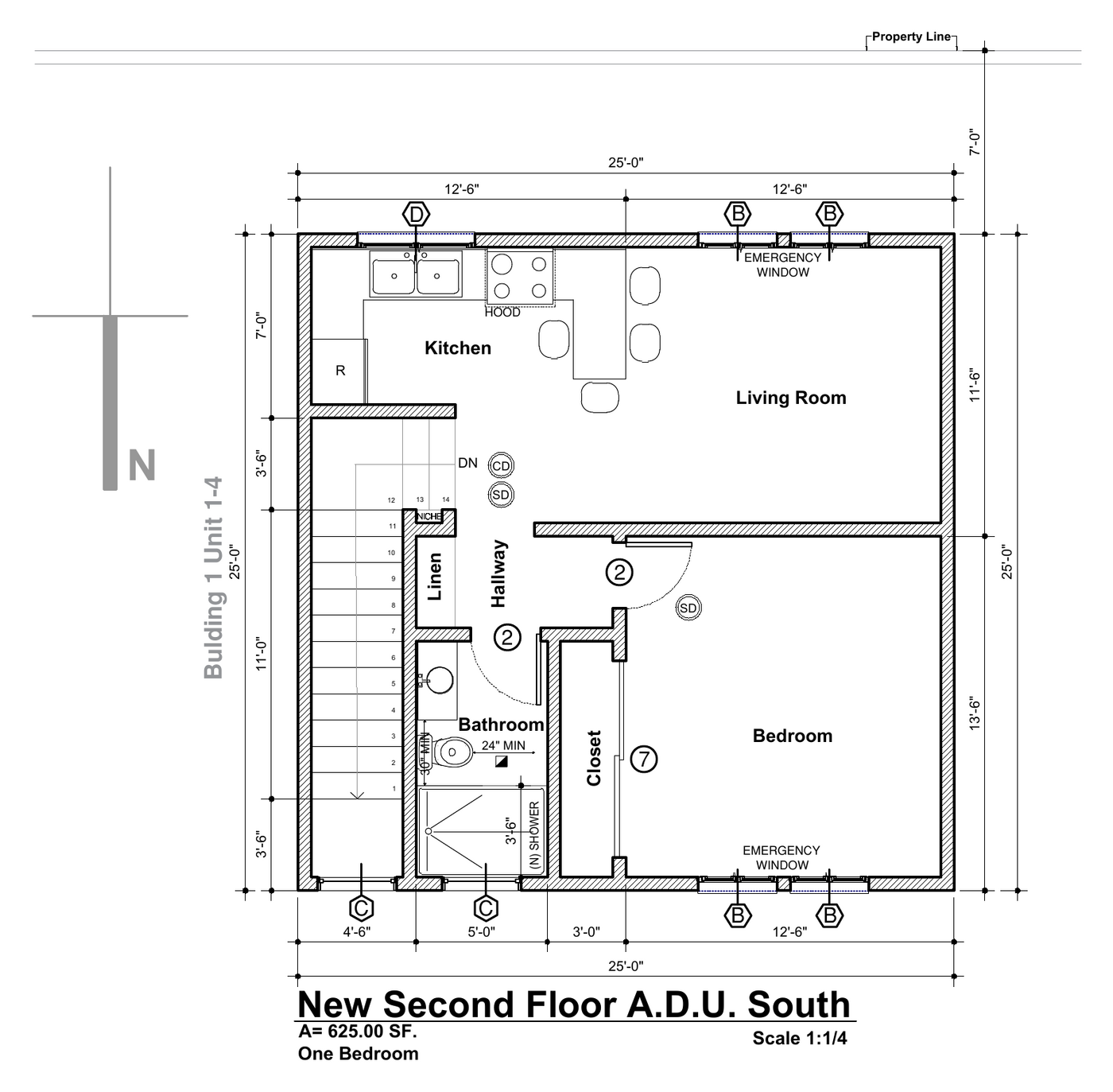 The Casita floor plan