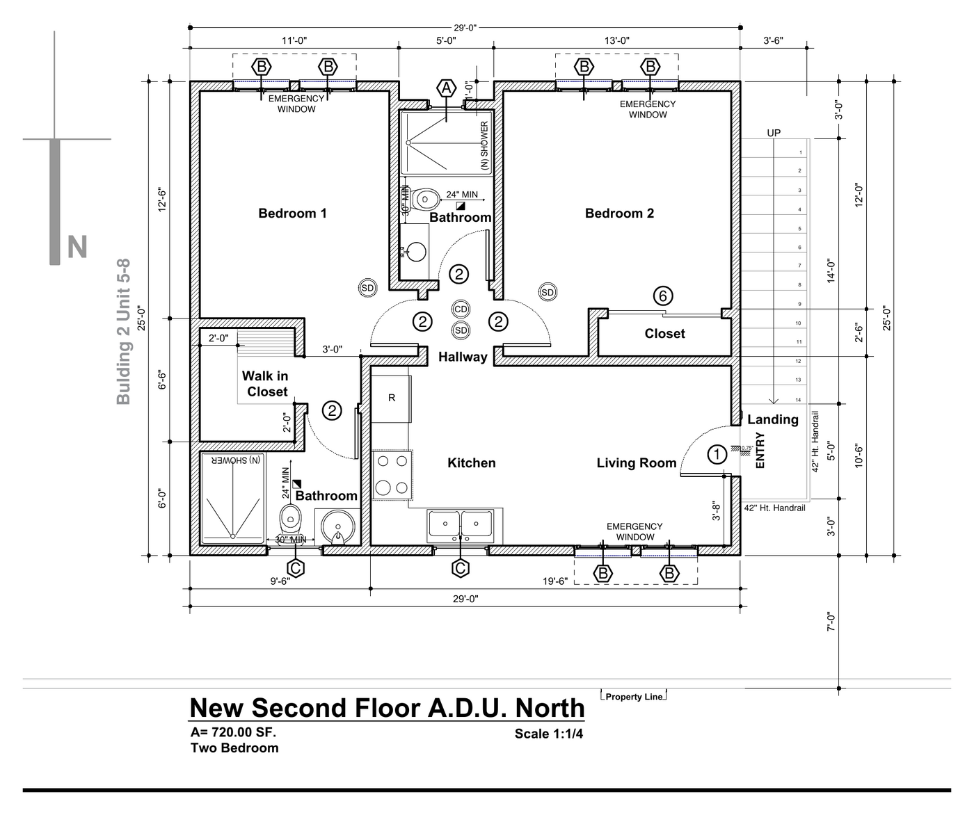 The Flat floor plan
