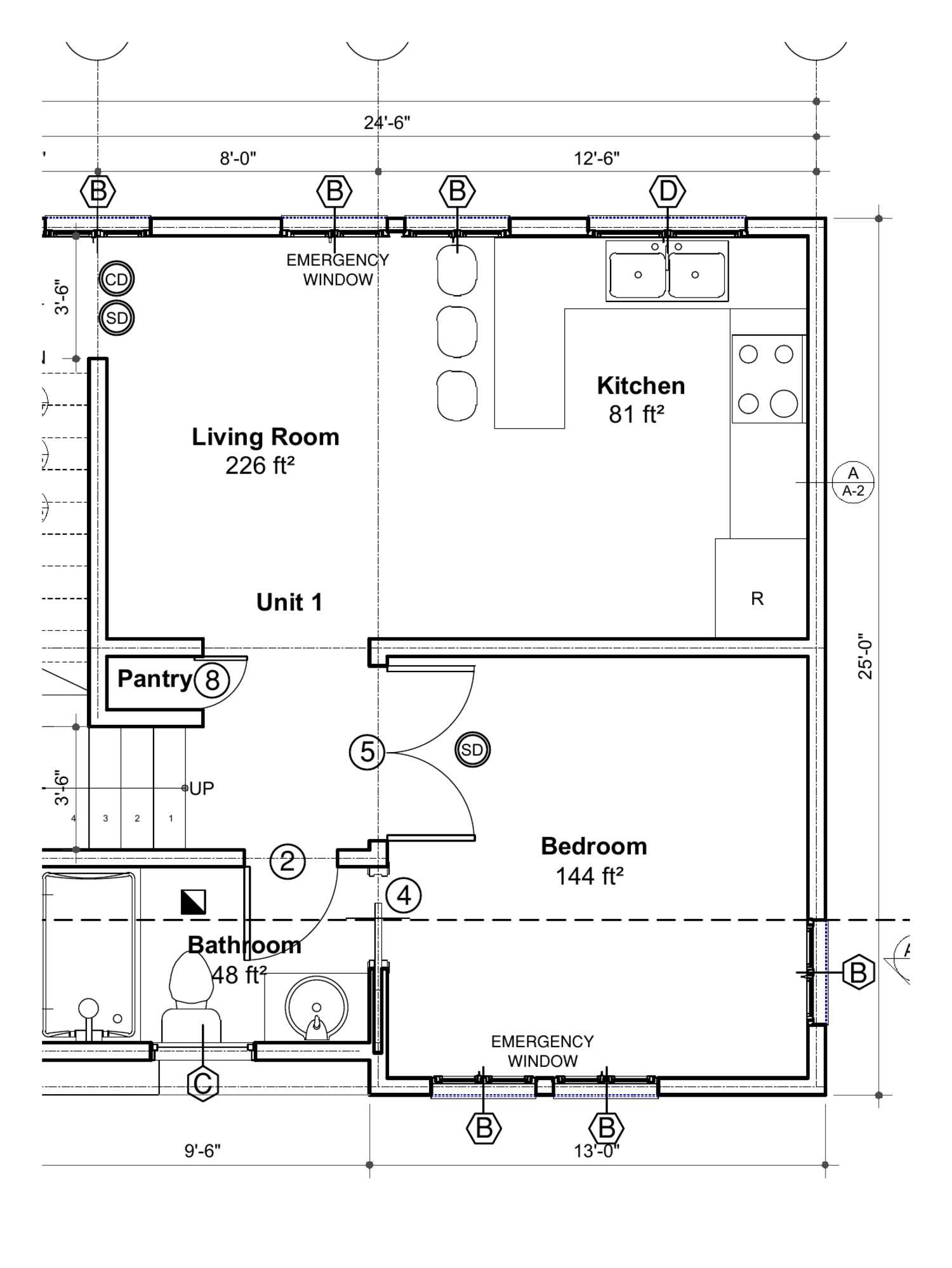 The Townhome floor plan